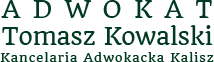 Logo Kancelaria Adwokacka adw. Tomasza Kowalskiego